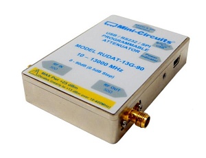 Mini-Circuits RUDAT-13G-90 от 10 до 13000 МГц, от 0 до 90 дБ, шаг 0,5 дБ