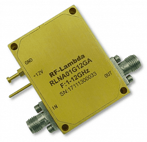 RF Lambda RLNA01G12GA от 1 до 12 ГГц , 26 дБм