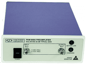 Com-Power PAM-840A, от 18 ГГц до 40 ГГц