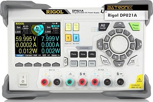 Rigol DP821A, 60 В, 10 А, 140 Вт, 2 канала